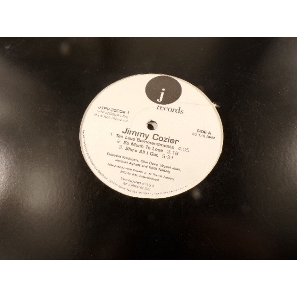 Jimmy Cozier Self-Titled Vinyl LP 2001 J Records J1PV-20004-1 R&B Alicia Keys